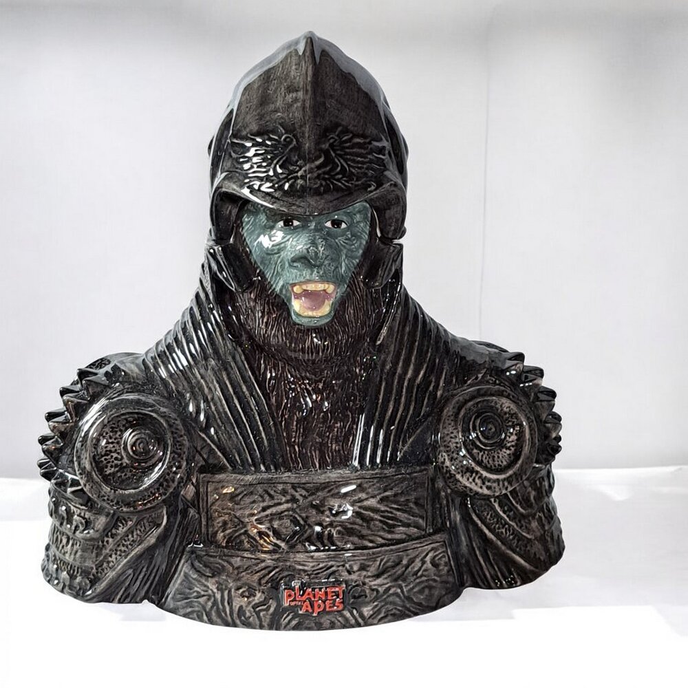 2001 Planet of the Apes Attar Ceramic Cookie Jar NECA - Picture 7 of 16